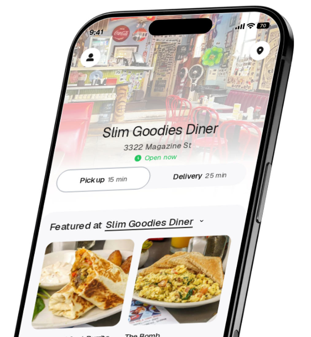 Slim Goodies Diner app preview